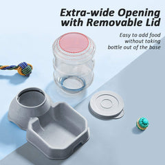 Ciconira food bottle wide opening eases refills and cleaning routines.