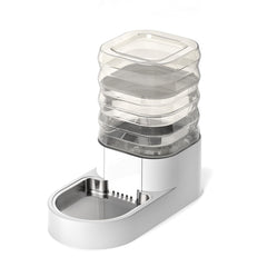 Ciconira gravity 4.5L water dispenser — large capacity for pet hydration on trips.