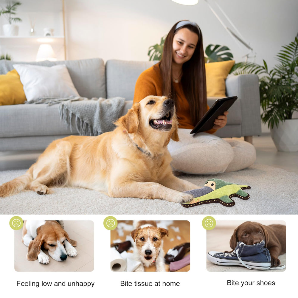 CIDIXCIDIX crocodile toy fits dogs of all sizes during play