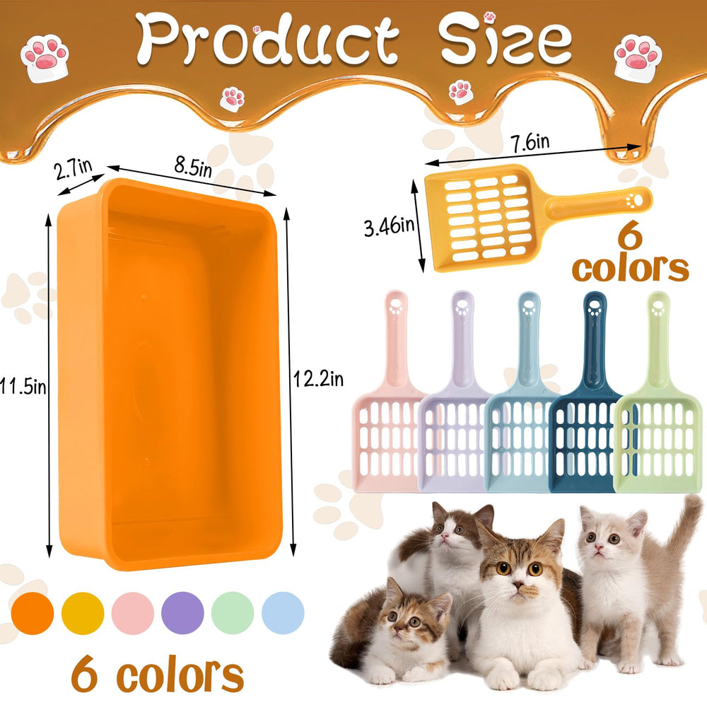 CIEOVO colorful boxes and scoops promote organized pet care.