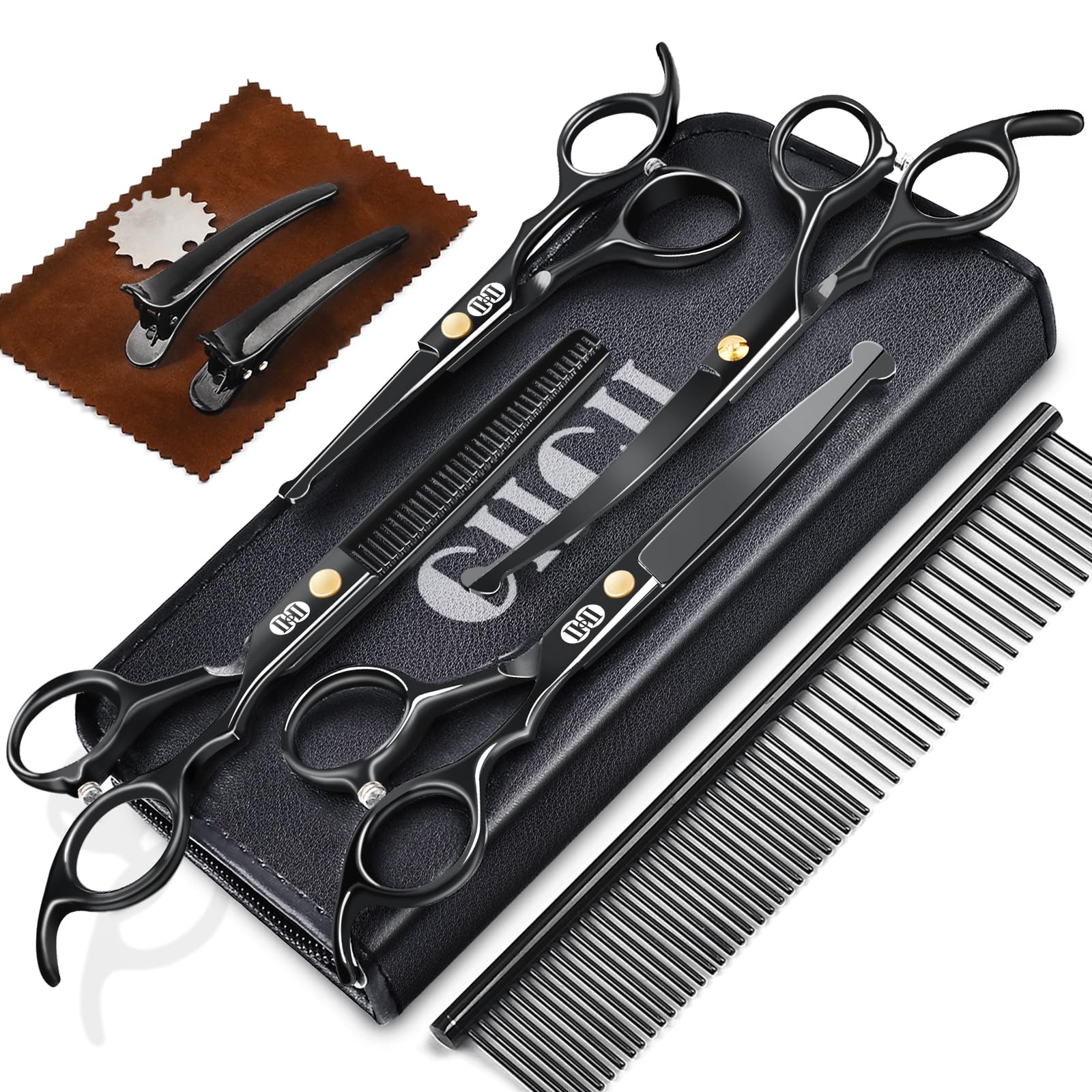 CIICII professional grooming kit packaging showcasing included tools