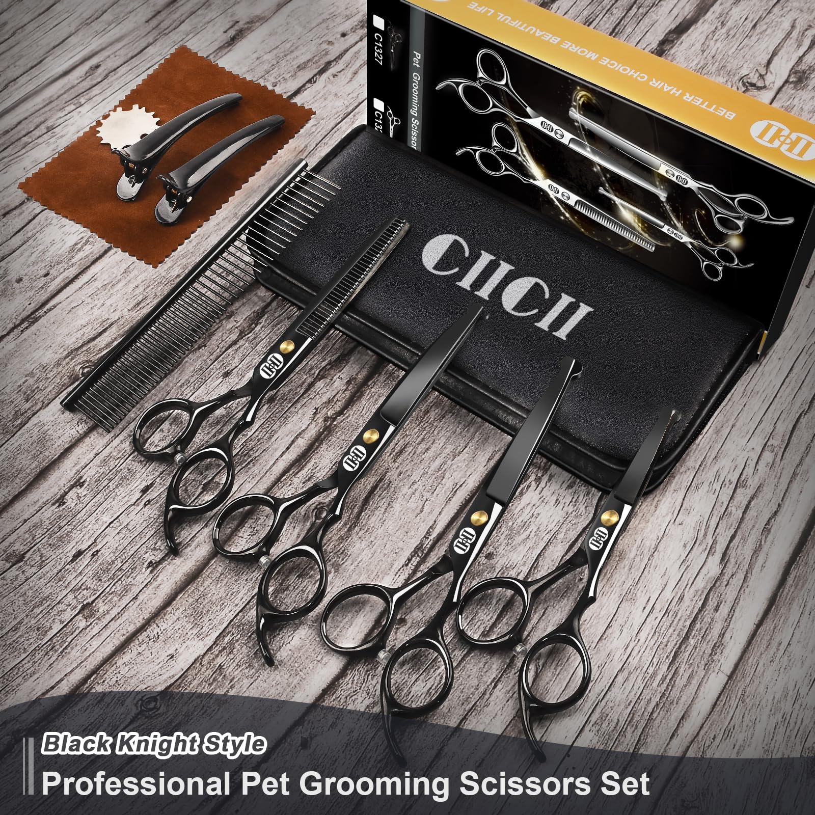 CIICII scissors adjuster to customize blade tension for smoother cuts