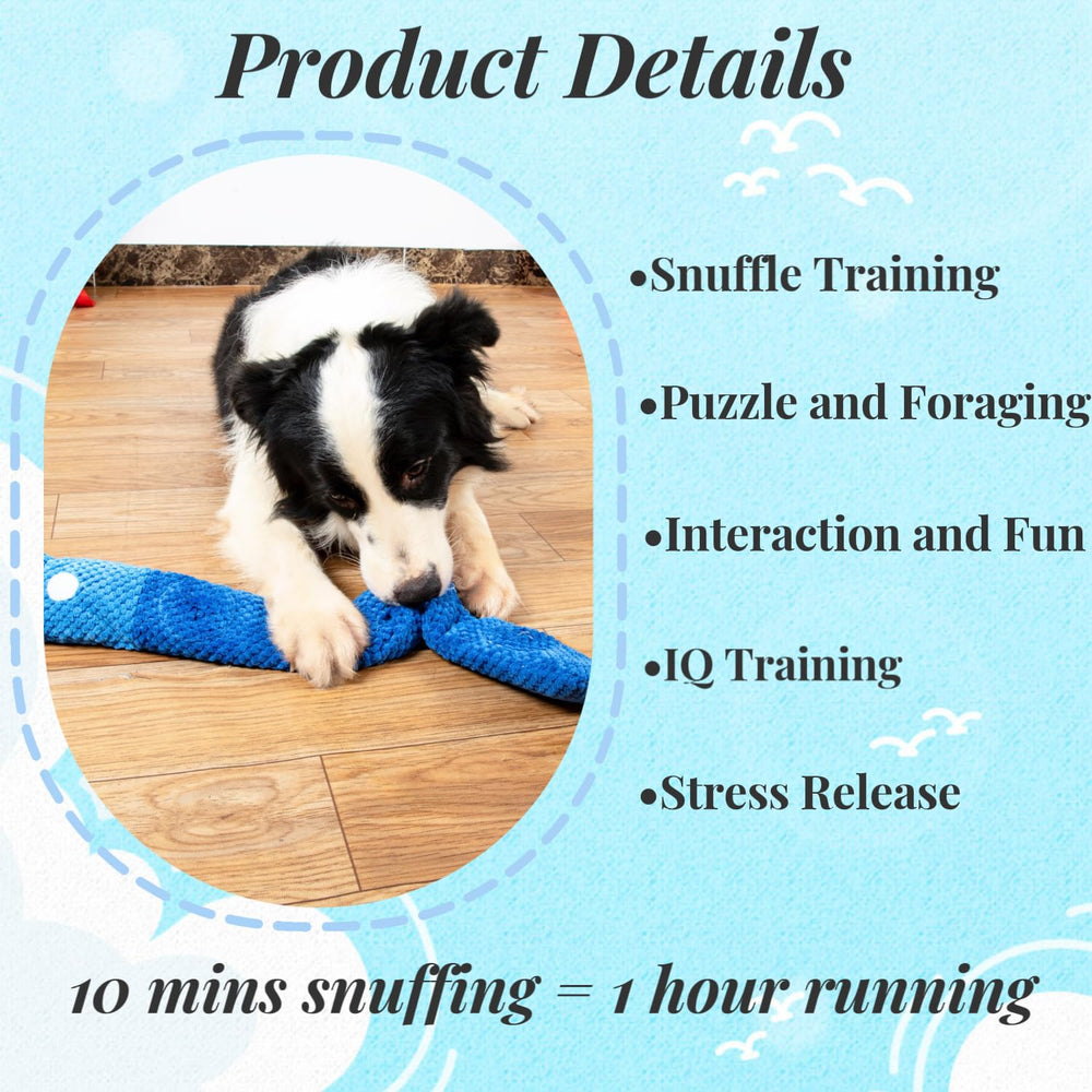 CIIVURR blue rabbit durable stitching detail for long-lasting chew