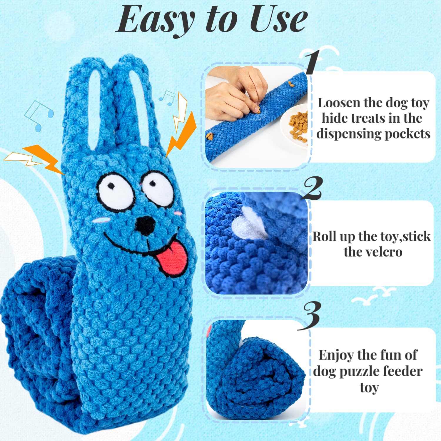 CIIVURR blue rabbit machine washable for easy cleaning after sessions