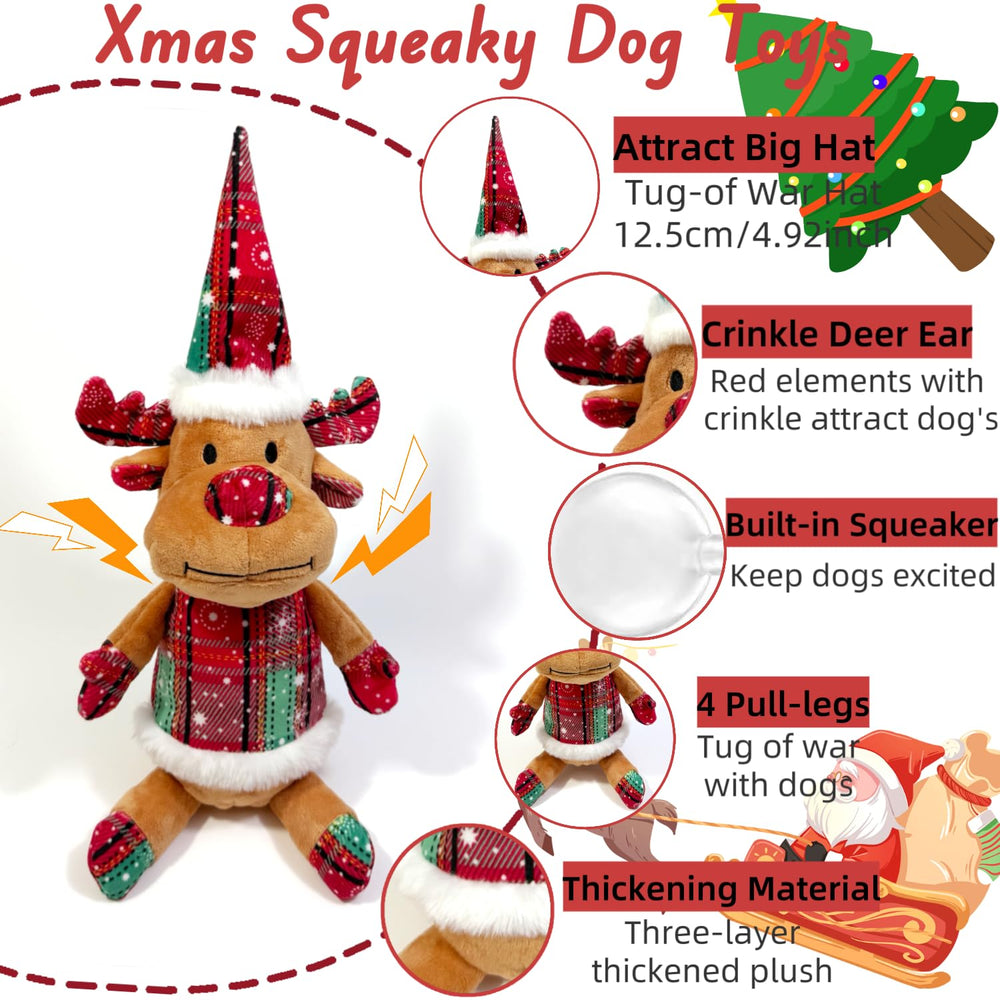 CIIVURR Christmas hat-deer toy for festive fun and bonding.