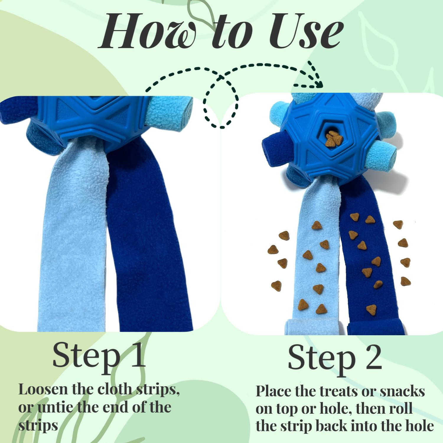 CIIVURR Snuffle Ball-various-sizes conveys compatibility for small to large dogs.