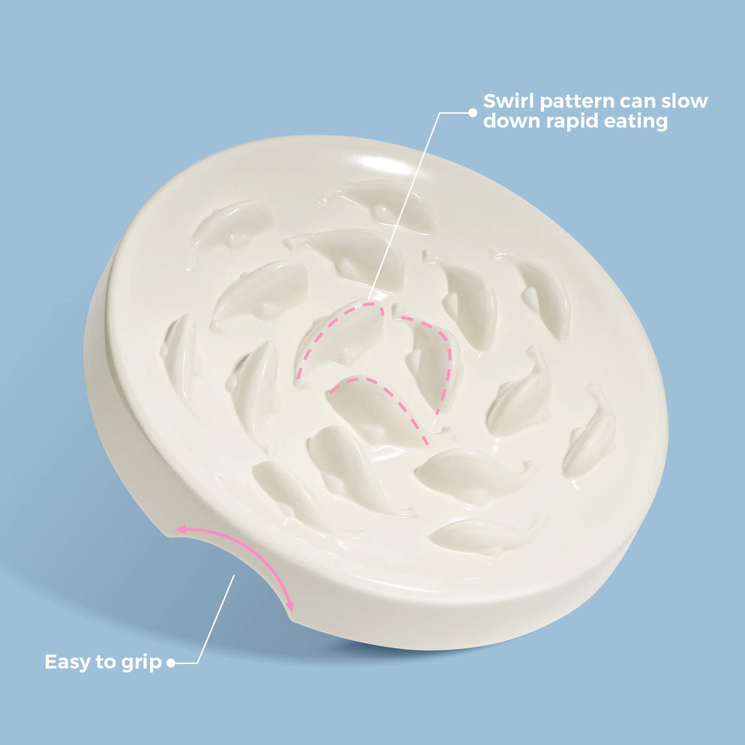 Cilkus pet bloat-stop design supports controlled feeding and healthier eating habits.