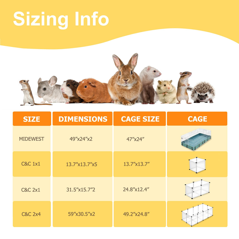Cimiycob guinea pig bedding machine-washable for quick cleanup and reuse