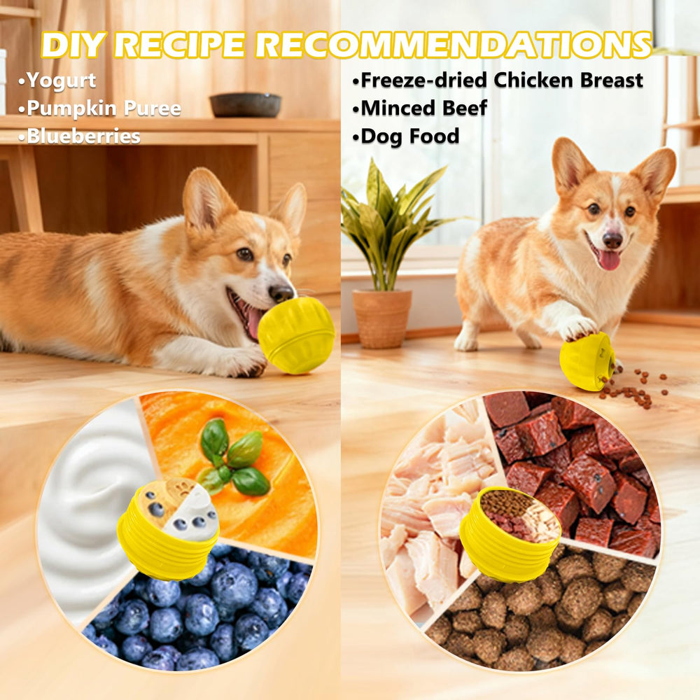 Cimolea dog frozen treat toy homemade-treat mold showcases frozen DIY options.