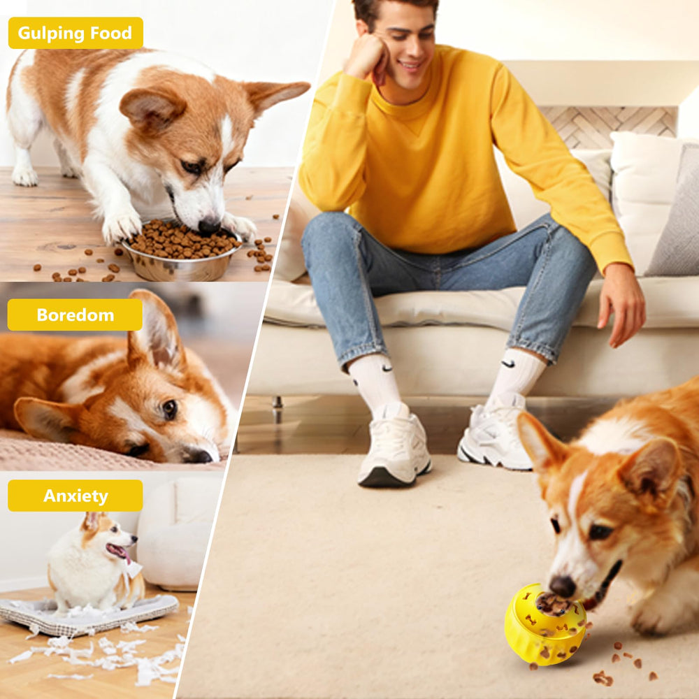 Cimolea dog frozen treat toy kibble-dispense detail emphasizes extended engagement and problem solving.