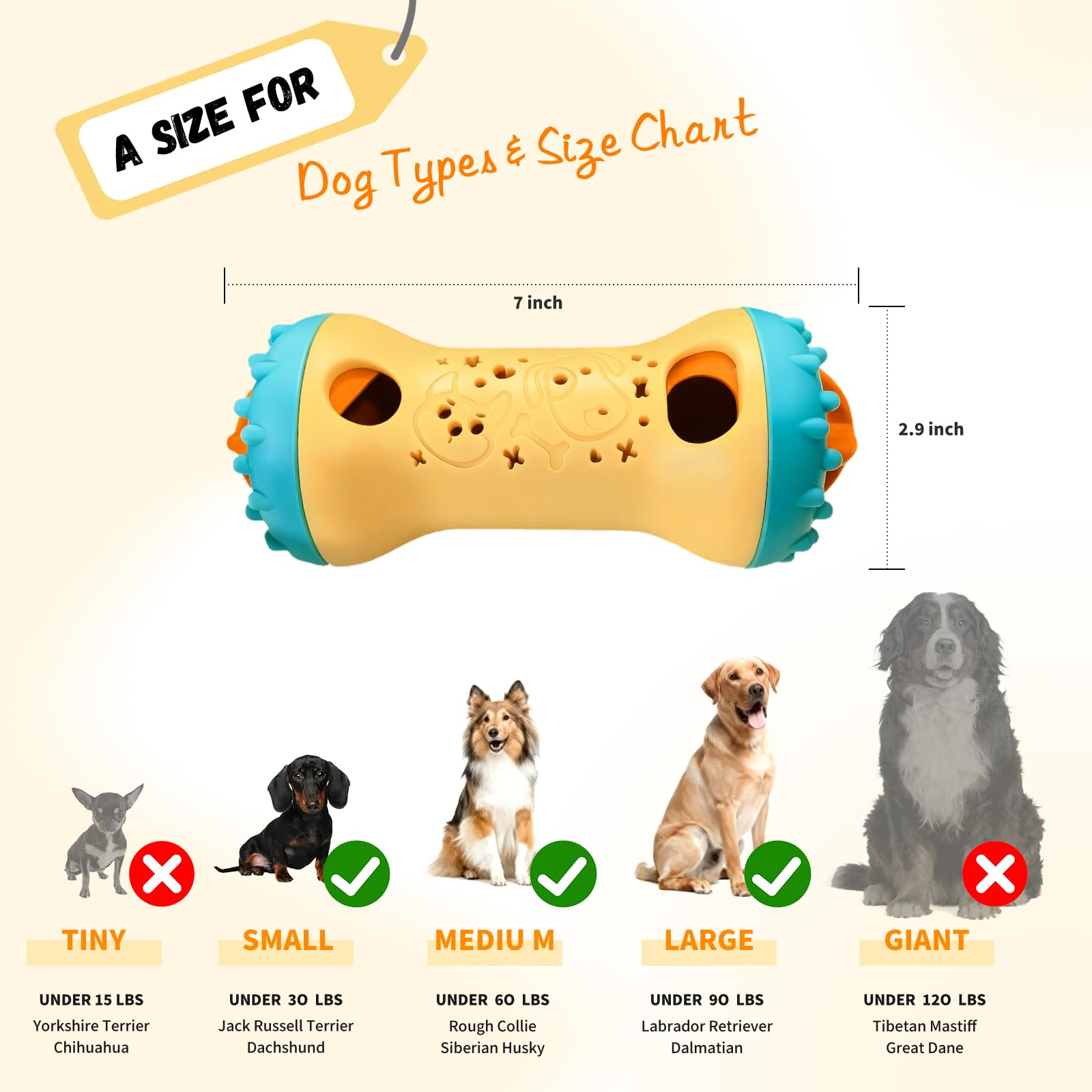 Cimolea Dog Puzzle Toy dishwasher-safe design makes cleaning quick and simple.