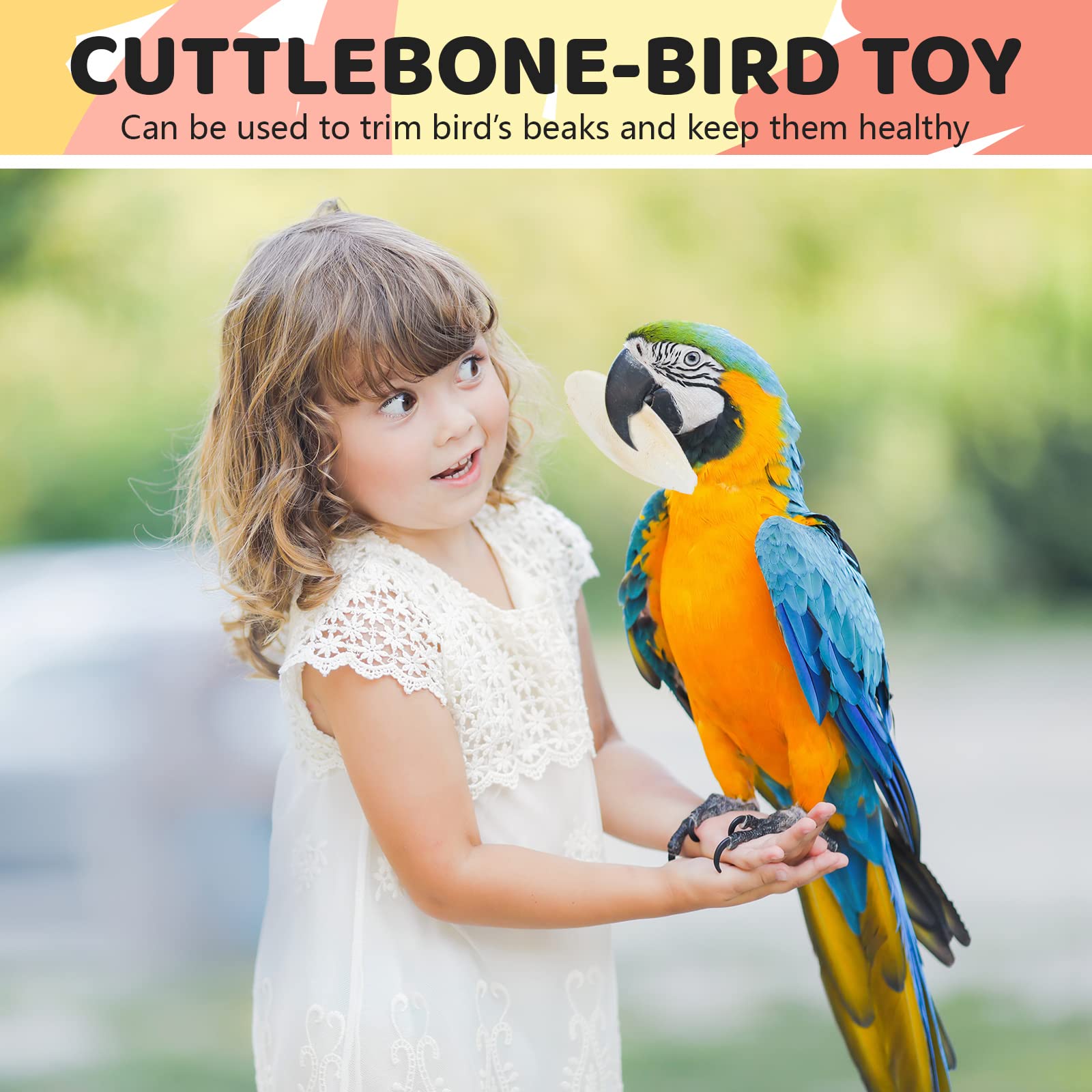 Cindeer bird-toy chew pack demonstrates multi-pet use across birds and reptiles.