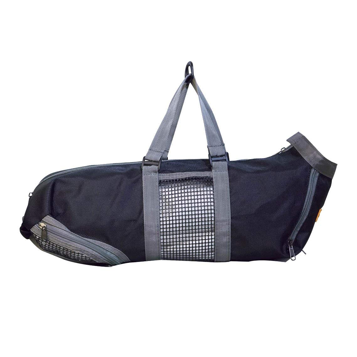 Cinf cat grooming bag in use demonstrates calmer grooming sessions.