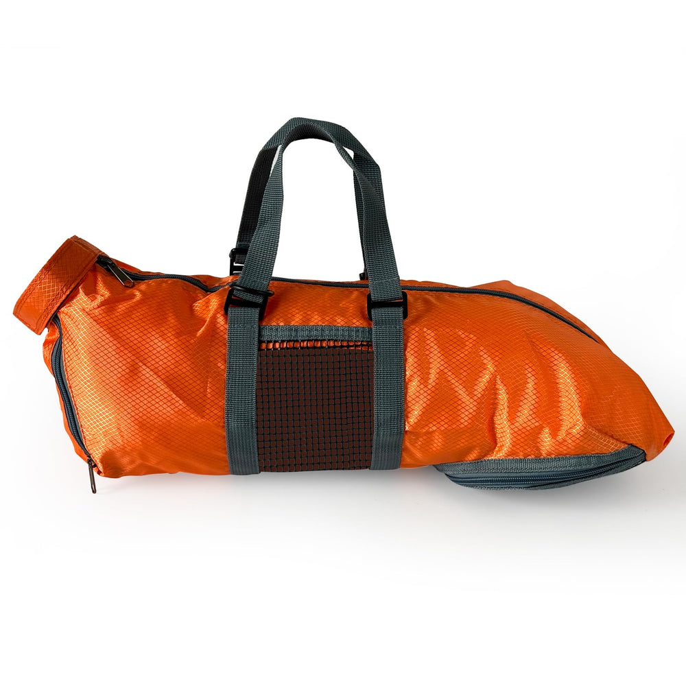 Cinf cat grooming bag orange packaging and design supports stress free grooming routines