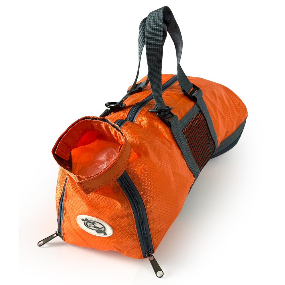 Cinf cat grooming bag rear zippers enable access to hind legs securely