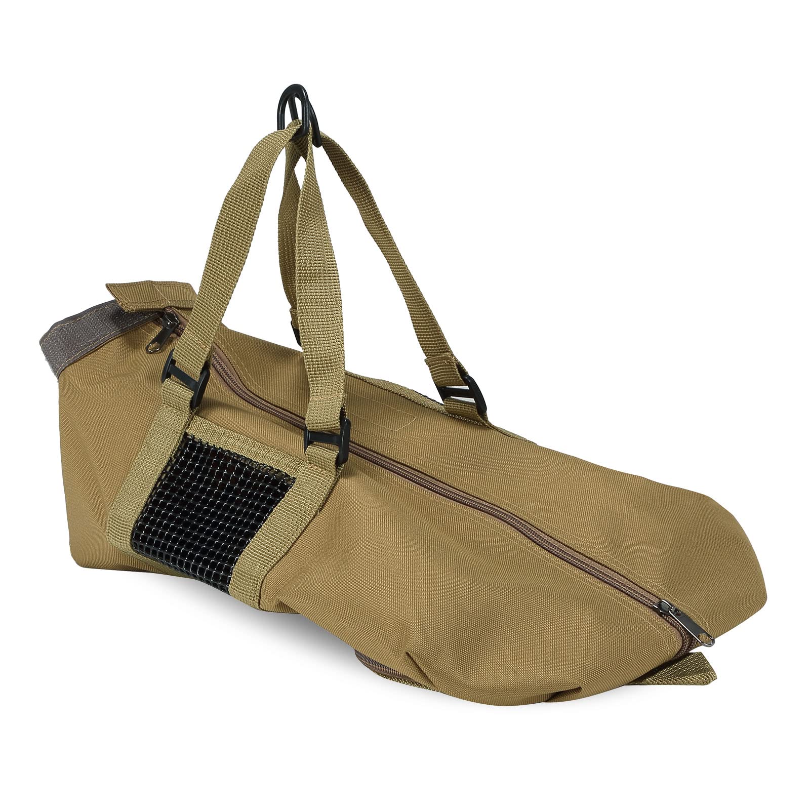 Cinf cat nail clipping bag front zippers for quick setup