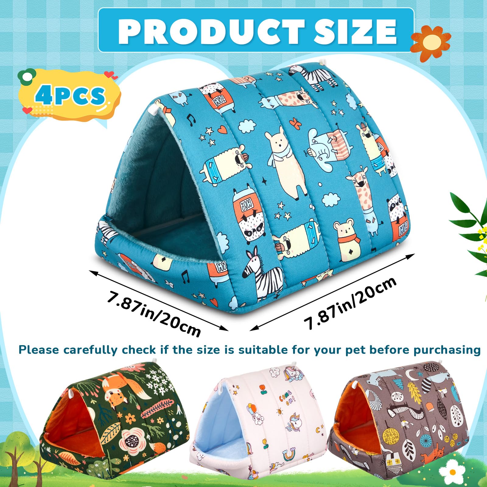 Cinnvoice guinea pig bed tunnel inside view highlights cozy entrance for secure resting.