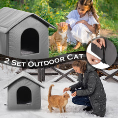 Cinnvoice waterproof oxford fabric, gray shelter, durable weatherproof material for outdoors.