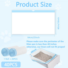 CIOKIT litter bags drawstring closure demonstrated for mess-free disposal