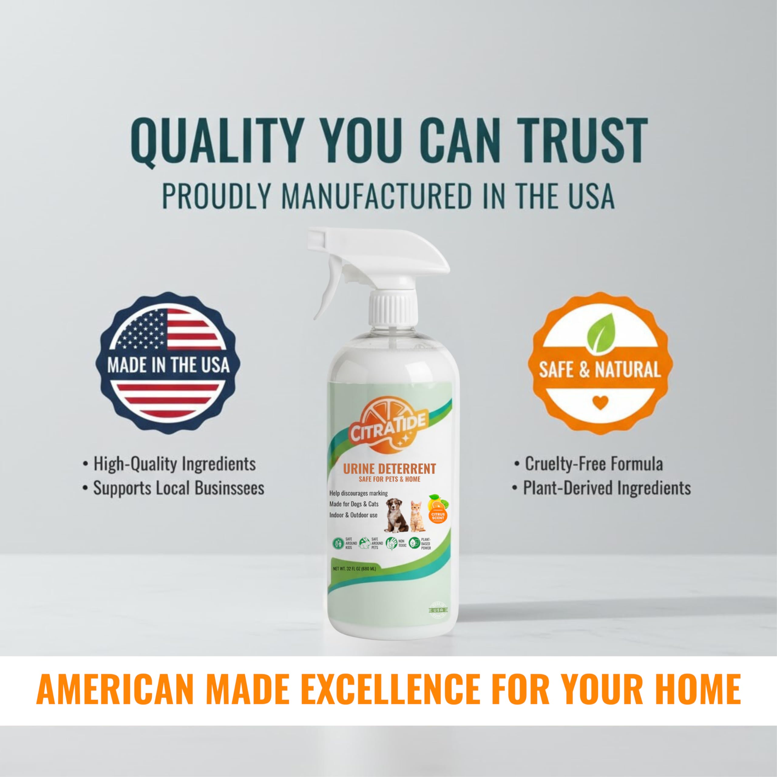 CITRATIDE made-in-usa eco-friendly ingredients emphasize safe home use.