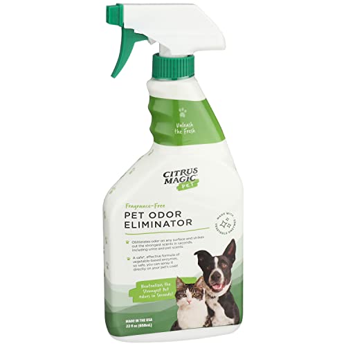 Citrus Magic Pet Odor Eliminator tackles skunk odor safely and effectively