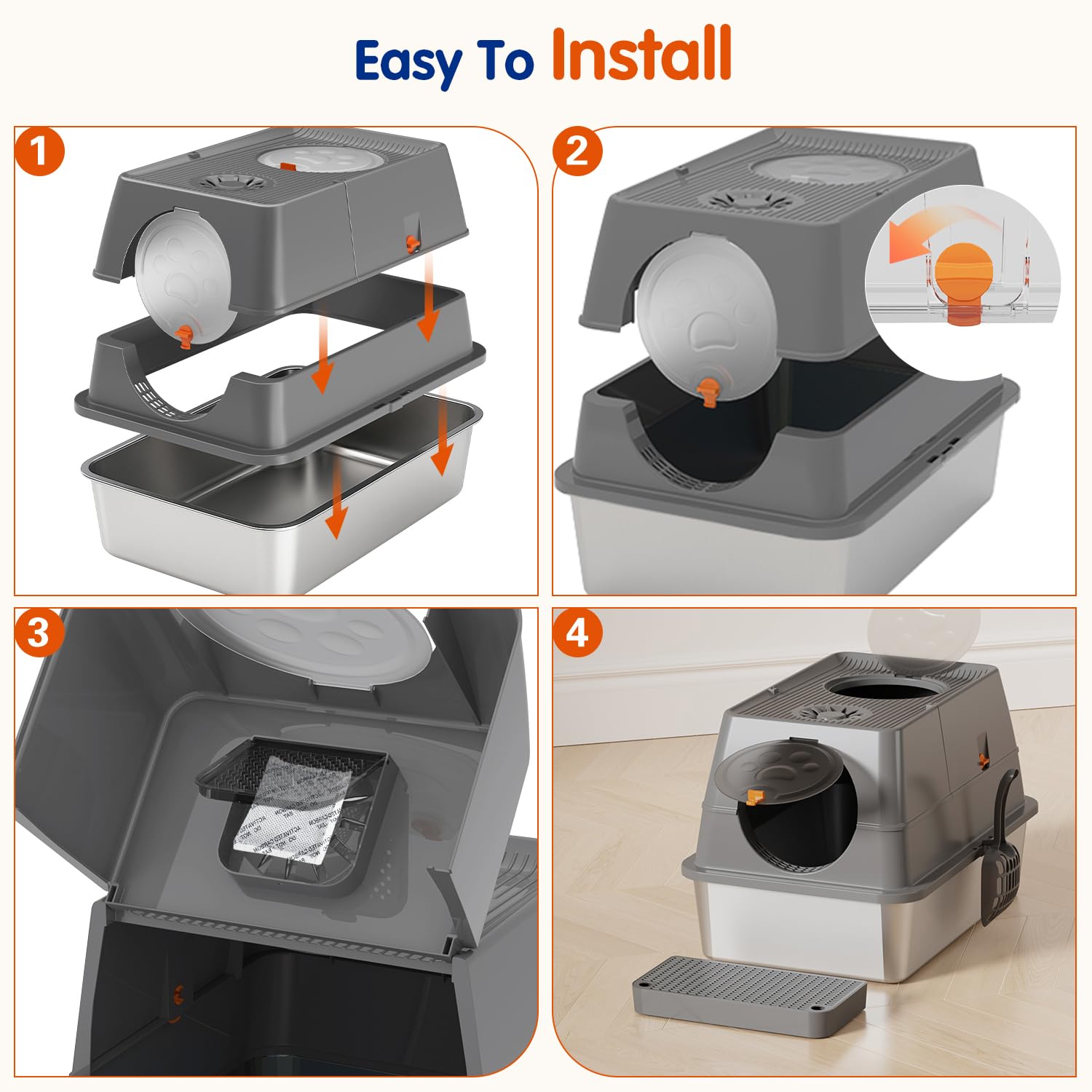 Citylife multi-cat capacity supports households with several felines in tight spaces