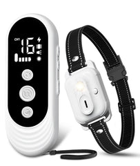 CIUZL dog shock collar remote for long-range training and recall practice.