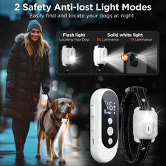 CIUZL dog shock collar IP67 waterproof design for all-weather training.