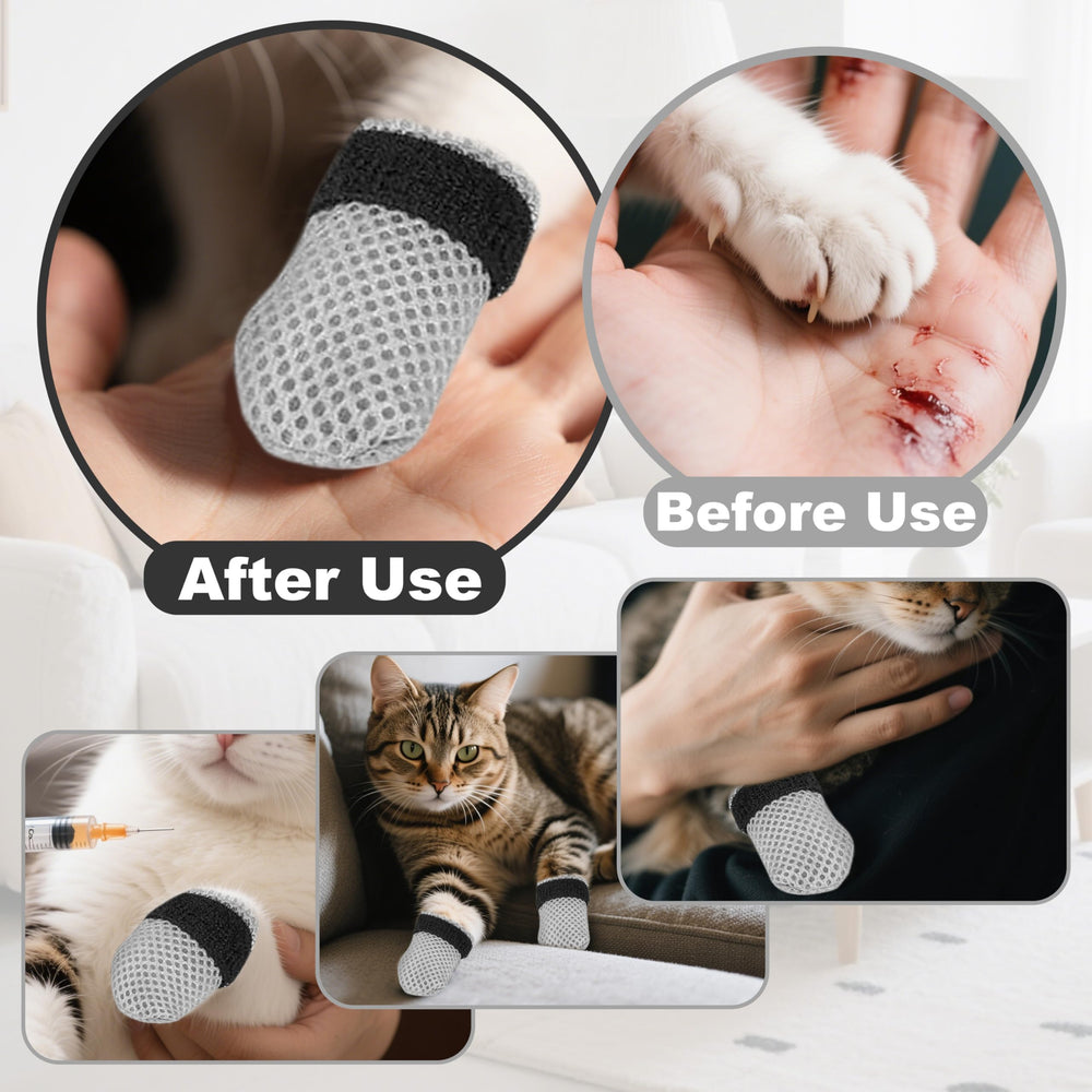 Civore cat booties breathable mesh keeps paws dry and comfy