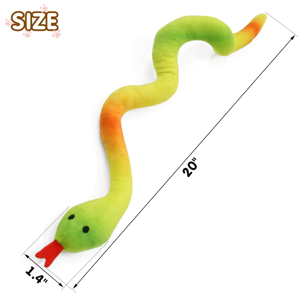 Ciyvolyeen interactive snake cat toy in use demonstrates chasing and pouncing for exercise and mental stimulation.