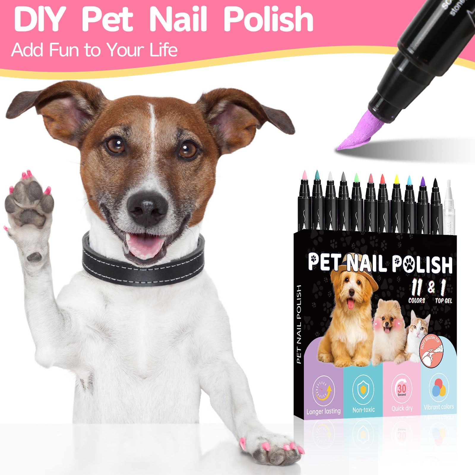 CKANDCK DIY dog nail designs make a thoughtful gift for pet lovers