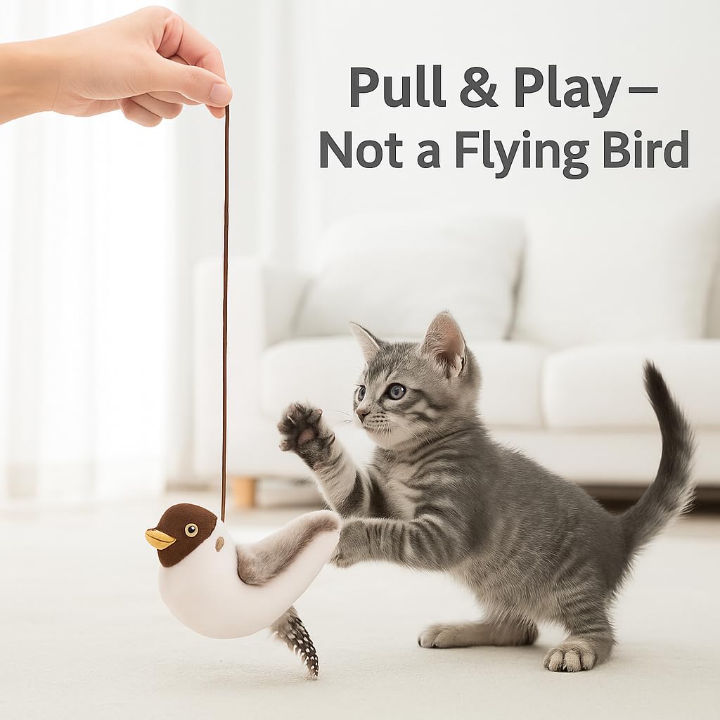 CKFPS flappy-bird-toy-soft-plush-material soft plush protects paws during play