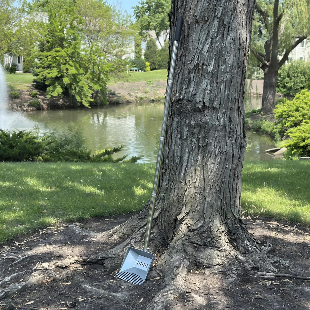 CKLT long stainless steel tube provides robust support outdoors