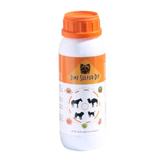 Classic's Lime Sulfur Dip bottle front for clear dosing and branding