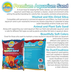 Classic Sand & Play red sand packaging label highlights 20 lb bag.