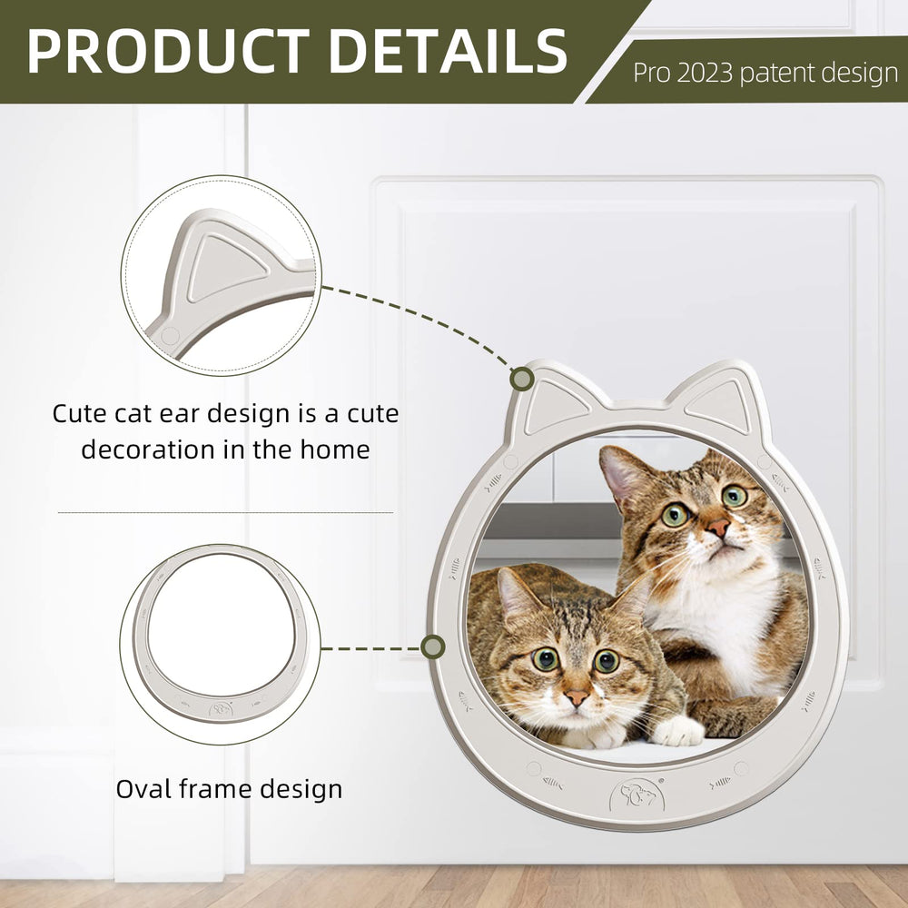 Classicmacher frame size fits most interior doors securely.