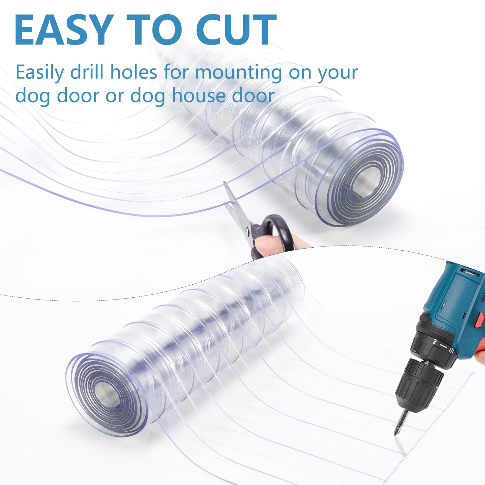 ClawJaw dog house and kennel flap assembly for DIY setup