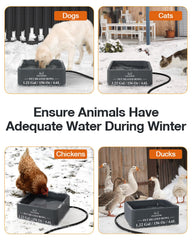 Clawsable BPA-free plastic construction provides safe easy to clean hydration solution