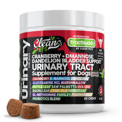 Clean Pets cranberry-dogs-urinary-tract-supplement image shows bladder health support.