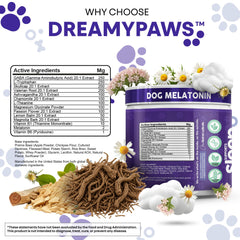 Clean Pets Dreamy Paws dog travel-stress relief chews