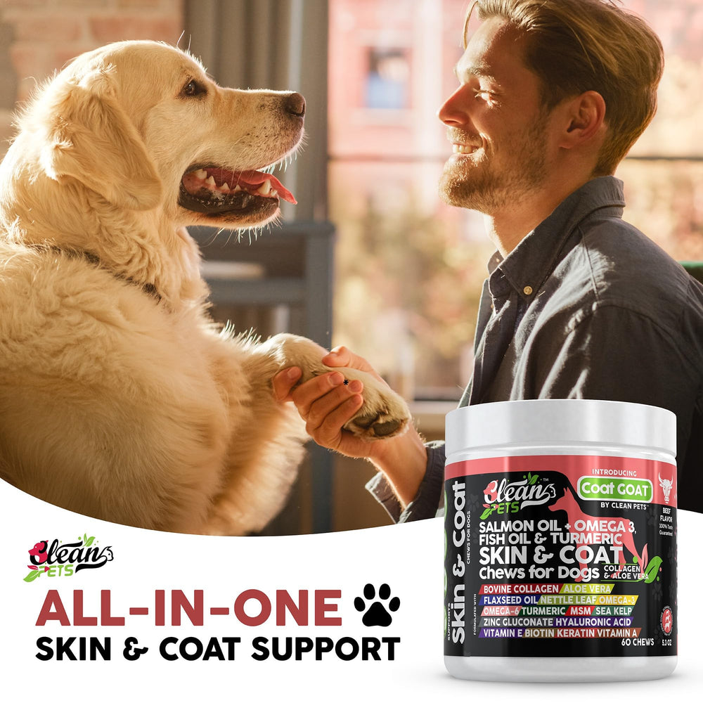 Clean Pets sea kelp dog mineral support for balanced skin.