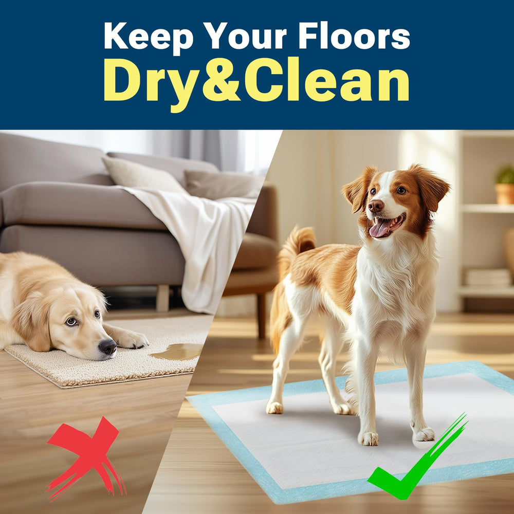 Clean Spaces puppy pads skin-friendly top layer gentle for babies, pets, and adults