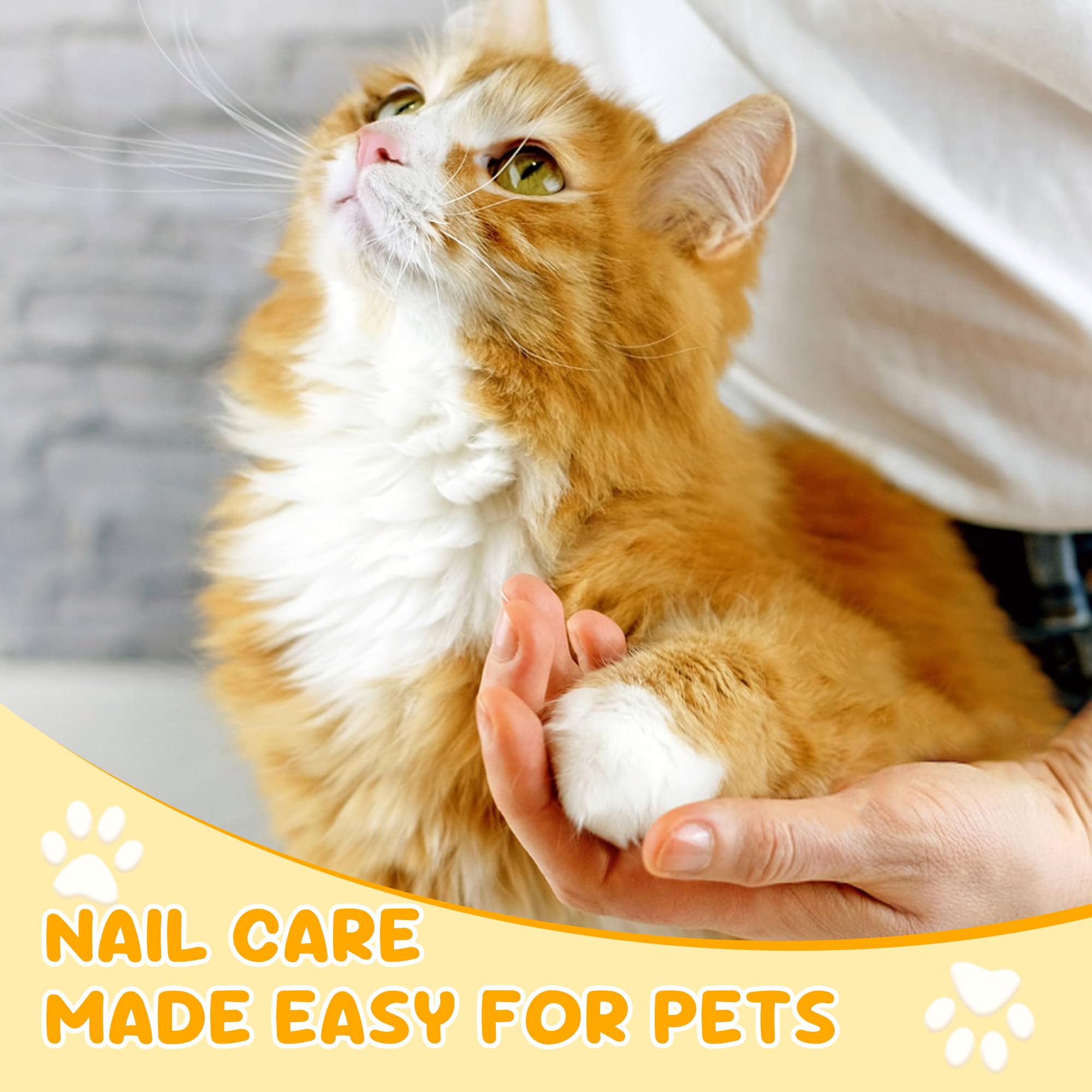 Cleanse Cat Nail Clipper easy-clean design for quick maintenance after trims.