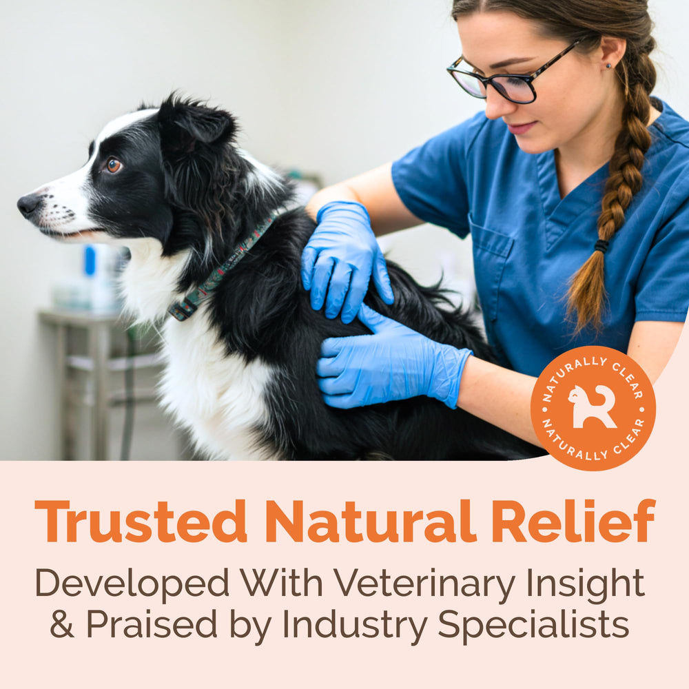 ClearFur colloidal nano-silver label close-up emphasizes safety and efficacy