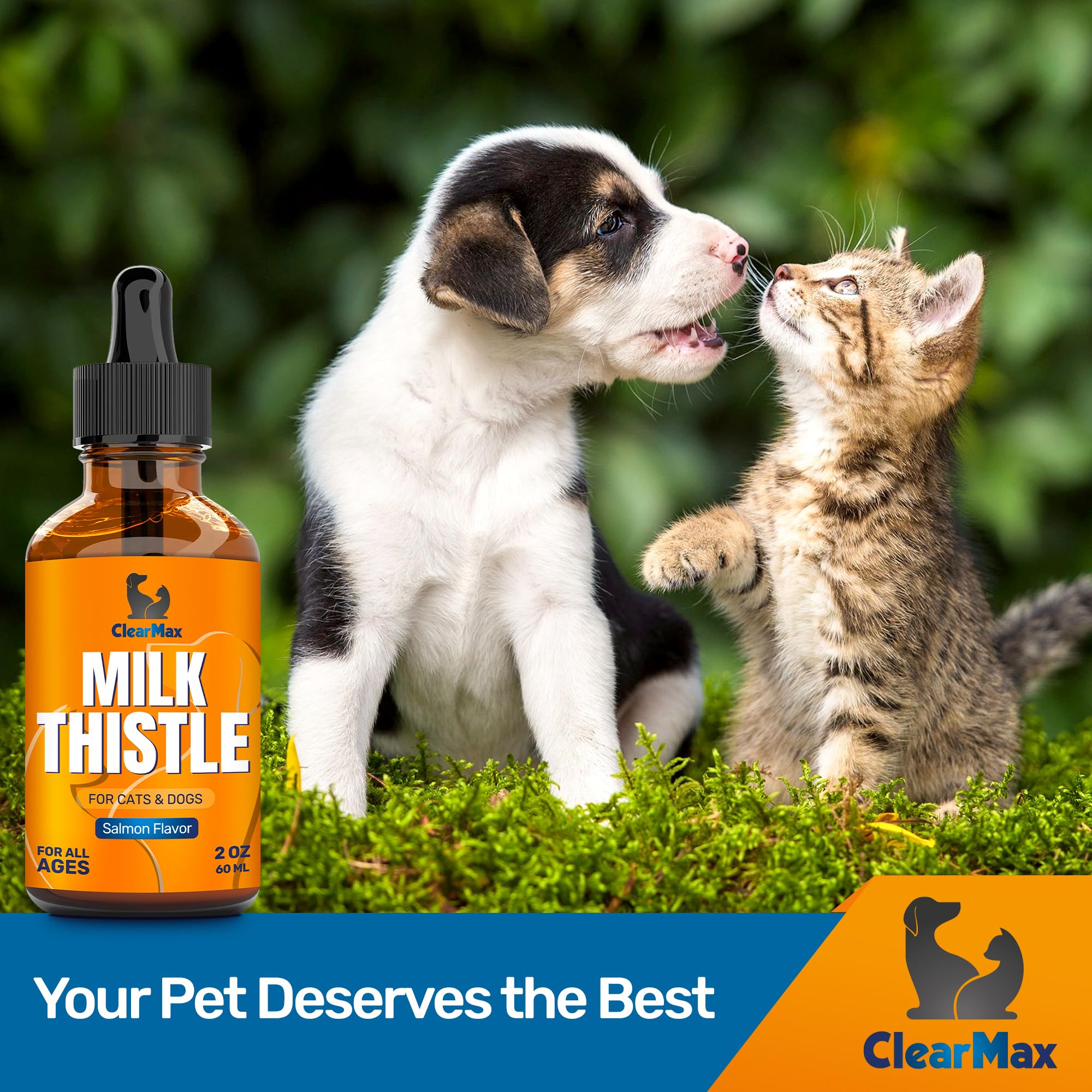 Clear Max salmon-flavor liquid appeals to picky eaters