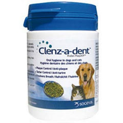 Clenz A Dent Food Additive 40g packaging for fresh breath support