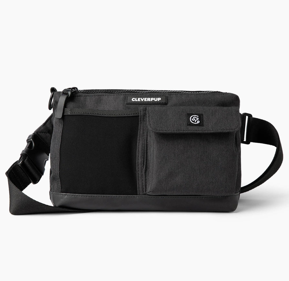 Cleverpup treat pouch inside closeup showing food-safe storage