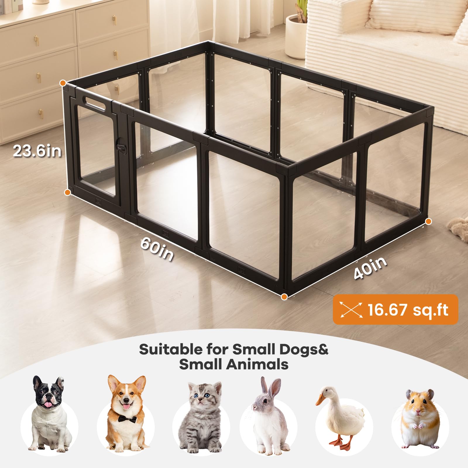 ClimbHope anti-slip base detail conveys stable setup on wood, tile, or laminate