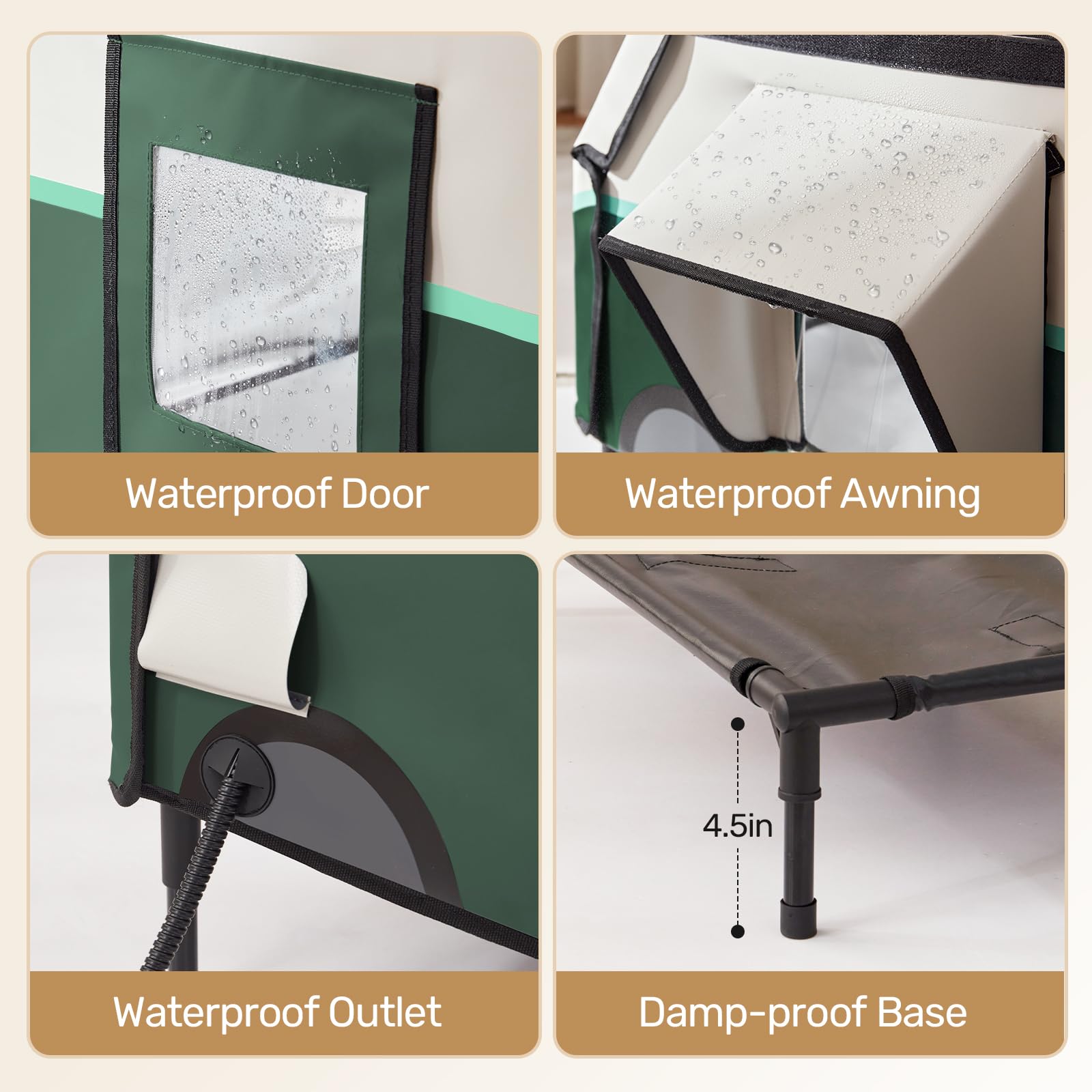 ClimbHope easy-setup foldable design lets you deploy shelter anywhere