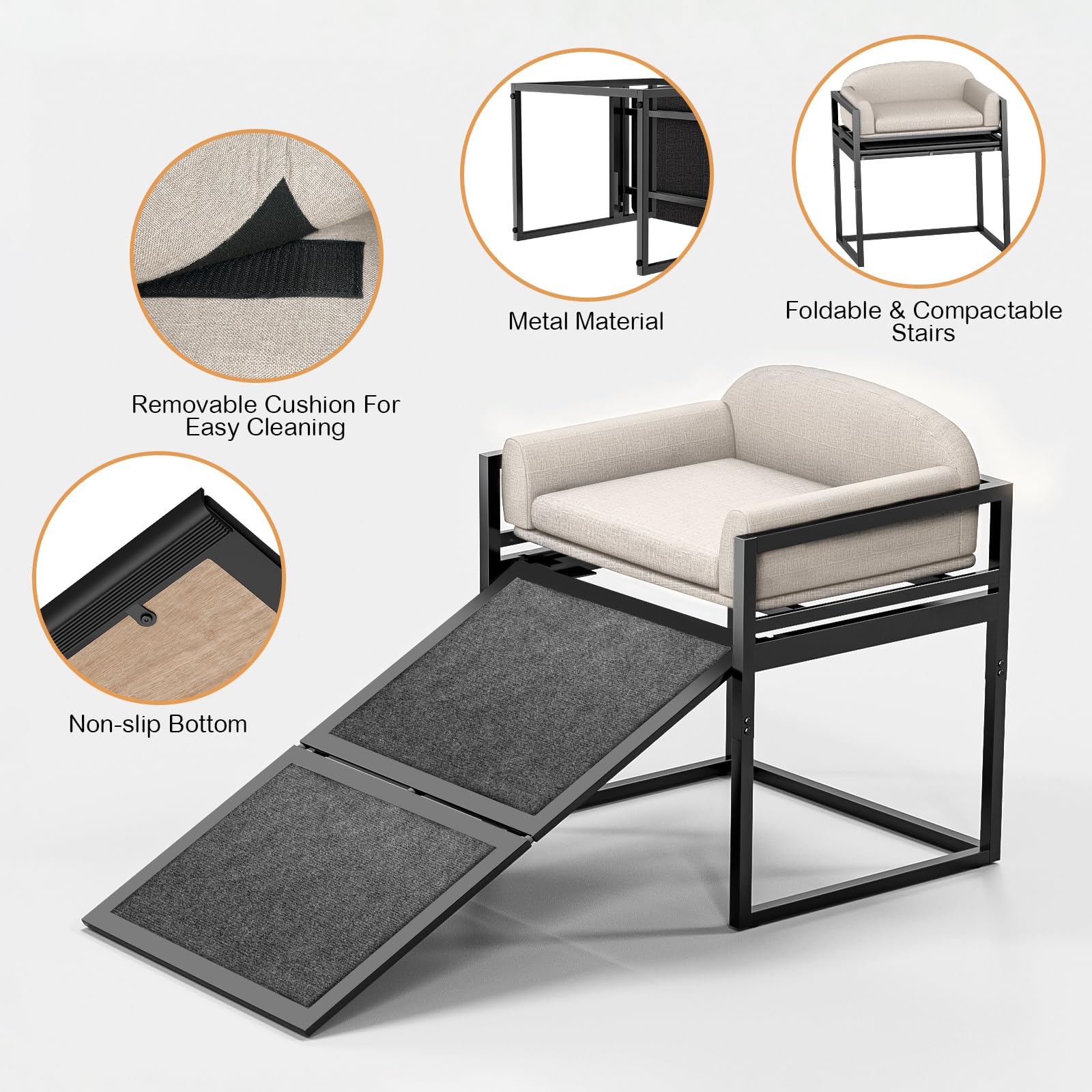 Clioran washable cushion cover simplifies cleaning after play